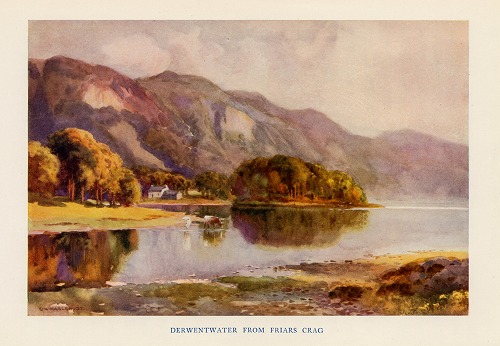 �C�M���X�@Derwentwater from Friars Crag�̕��i���f�ڂ��Ă��܂��B