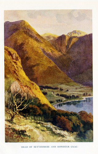 �C�M���X�@Head of Buttermere and Hoxister Crag�̕��i���f�ڂ��Ă��܂��B