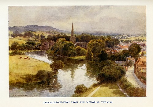 �C�M���X�@Stratford on Avon from The Memorial Theater�̕��i���f�ڂ��Ă��܂��B