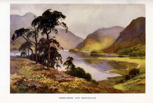 �C�M���X�@Thirlmere and Helvellyn�̕��i���f�ڂ��Ă��܂��B