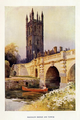 �C�M���X�@Magdalen Bridge and Tower�̕��i���f�ڂ��Ă��܂��B